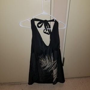 Halter top tankini